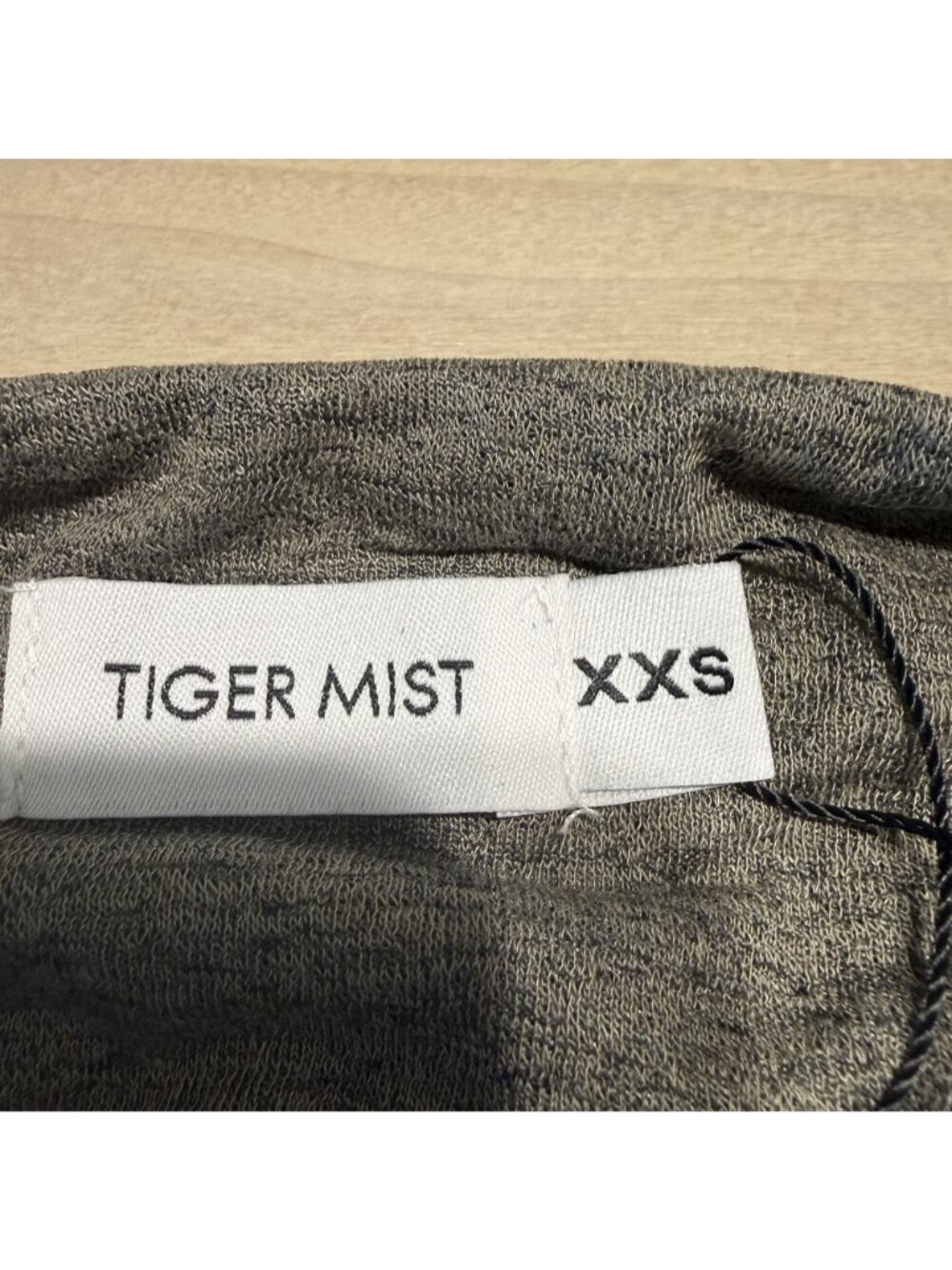 NWT Tiger Mist Kirsty Brown Lace-Up Open Front Crop Top Women's XX-Small XXS - Picture 2 of 6